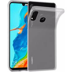 Huawei P30 Lite Mobile Phone Covers Cadorabo FULLY TRANSPARENT Case for Huawei P30 LITE Cover Transparent Protection TPU Silicone Gel Clear