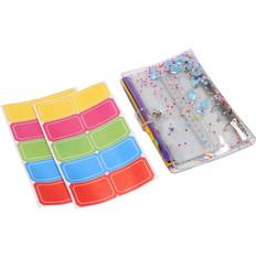 Tlily A6 Budget Binder Cover, Cash Envelope Wallet