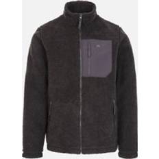 Fleece Jacket - Grey Jackets Trespass Buck Fleece Jacket Dark Grey