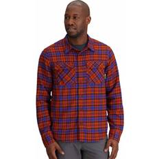 Outdoor Research Tops Outdoor Research Men's Feedback Flannel Twill Shirt Hickory Plaid