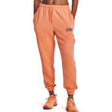 Orange - Unisex Bukser Under Armour UA Summit Knit Joggers 1377175-868 Størrelse