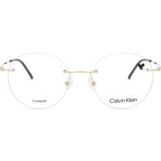 Briller & Læsebriller Calvin Klein CK22125TA 001 50 Briller Mænd Guld 50mm
