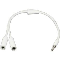 Kablar Lux-Case 3.5mm 1 Hane Hona Split Kabel