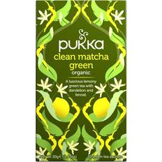 Pukka Teas Organic Clean Matcha Green 20 20pcs