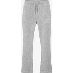 Velour Trousers Juicy Couture Teen Girls Grey Flared Velour Joggers Grey 15-16 year