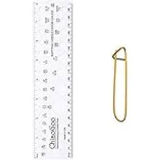 Knitting Needle Sets Knitting Needles ChiaoGoo Stricknadel und Häkelnadel, Set mit 1 Artsiga Crafts Maschenhalter 8-Inch-20Cm