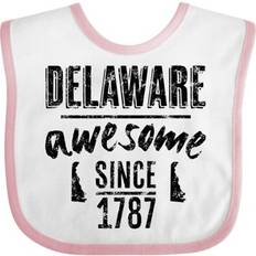 Green Food Bibs Inktastic Delaware Awesome Since 1787 Baby Bib