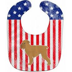 Polyester Food Bibs Caroline's Treasures USA Patriotic Brussels Griffon Baby Bib