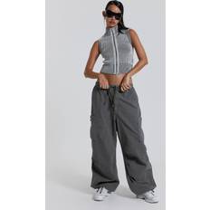 Parachute Cargo Pants - Grey