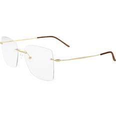 Glasses & Reading Glasses Calvin Klein CK22125TC 200 Men's Eyeglasses Gold Size 55