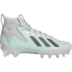 Gray - Men Soccer Shoes Adidas Men's Freak 23 Bounce High Football Cleats, 10.5, Gray/Gray Holiday Gift