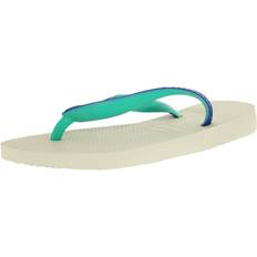 Flip Flops Havaianas Boy's H. Top Mix White/Marine Blue Ankle-High Rubber Sandal