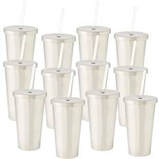 Silver Espresso Cups Celebrate It 12 Pack: Straw Espresso Cup