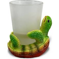 Green Shot Glasses CoTa Global CoTa Global Cool Sea Turtle Shot Glass Shot Glass