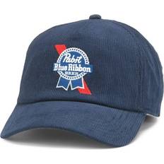 American Needle Pabst Blue Ribbon Logo Embroidered Roscoe Corduroy Adjustable Hat