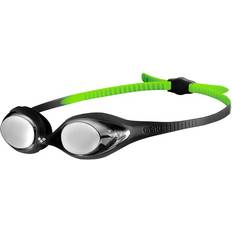 Arena Barn Simglasögon Arena 1E362-BLACK-SILVER-GREEN Spider Jr Mirror Swim Goggles