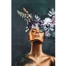Guld Posters Malerifabrikken Gold couture 2 Poster