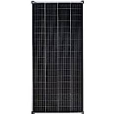 enjoy solar Mono 200 W 36 V monokristallin solpanel perfekt för 24 V trädgårdshus, balkongkraftverk, husbil, husvagn båt mono 200 W 36 V