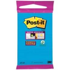Post-it Sticky Notes Post-it Super Sticky Notes 152x102 mm 45 Kort
