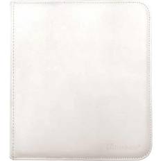 Ultra Pro Vivid 12-Pocket Zippered PRO-Binder: White