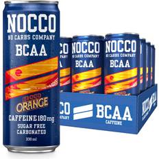 Nocco Caribbean BCAA+, caffeine free, 5000mg BCAA, 12x330ml