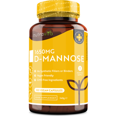 D-Mannose 550mg High Strength 120 Vegan