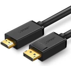 Ugreen HDMI-kabler Ugreen unidirektionales displayport-zu-hdmi-kabel 4k