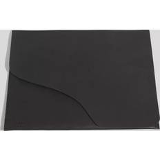 ATP Atelier Sardegna Media Black Leather Laptop Case