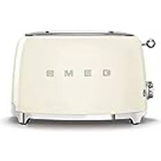 Smeg Toasters Smeg 2-Slice Toaster Cream