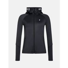 Peak Performance Rider Mid Zip Hood - Black