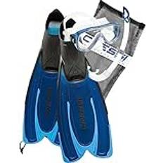 Best Snorkel Sets Cressi Agua Set Blau 37-38