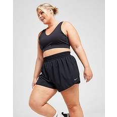 Fabric - Women Shorts Nike Women's Dri-FIT One High-Waisted 3" 2-in-1 Shorts Plus in Black, 0X FB3222-010