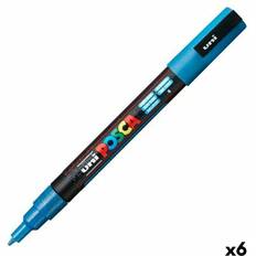 Posca Markör PC-3ML Blå Ljusblå 6 antal