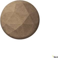 Beige Gordijnen SLV Mana Round Lampenkap 40 cm Beige