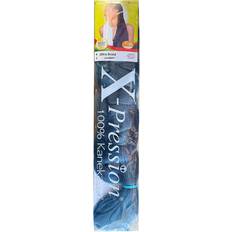 X-Pression Stormy Blue Synthetic Hair Extensions