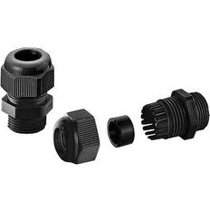 MBF 25-9005 12002402 Kabelforskruning M25 Polyamid Sort RAL 9005 1 stk