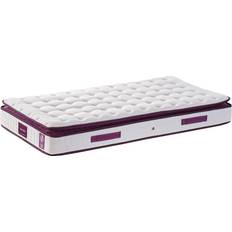 Hanah Home Purple 120x200 cm Single Size Padded Soft Mattress 120 x 200 cm Weiß