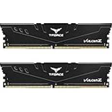 TeamGroup T-Force Vulcan Z DDR4 TLZBD432G3600HC18JDC01 Arbeitsspeicher 32 GB Kit 2 x 16 GB 3600 MHz PC4-28800 CL18, Arbeitsspeicher, Schwarz