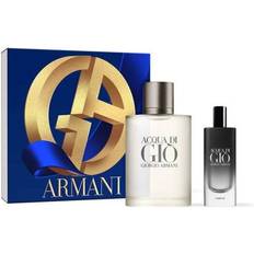 Giorgio Armani Boîtes cadeau Giorgio Armani Acqua Di Giò Coffret Eau De Toilette + Miniature