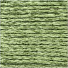 Garn & Håndarbejdsudstyr Rico Design Sticktwist 8m 191 hellgrün weiß