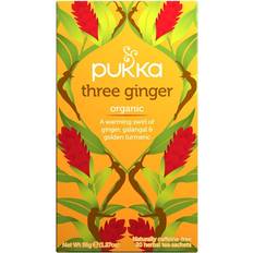 Pukka Teas Organic Three Ginger 20 Teabags 20pcs