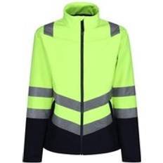 Jaune - Veste Softshell Vestes Regatta Mens Pro Hi-Vis Layer Soft Shell Jacket Yellow