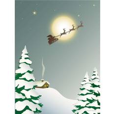Vissevasse Posters Vissevasse Santa Affisch Santa Poster