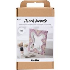 Punch Needle Mirror DIY Kit