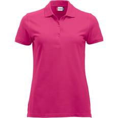 Dame - Pink Polotrøjer Clique 28246 Classic Marion S/S blodappelsin