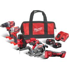 Milwaukee Sæt Milwaukee M18 FPP5K-502B (2x5.0Ah)