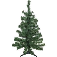 Plastfot Nordic Winter Alf with Plastic foot Green Julgran 80cm