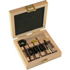 Power Tool Accessories FAMAG FAMAG Set of 5 Pieces in Wooden Case, Dill Bits Type 3500 3, 4, 5, 6mm with Coun