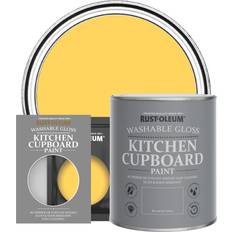 Paint Rust-Oleum Kitchen Cupboard Paint, Gloss Finish LEMON Yellow