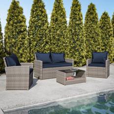 Patio Furniture Flash Furniture Aransas Series 4